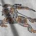 Burberry Equestrian Knight Print Cotton Hoodie White,Gray,Black #A68216