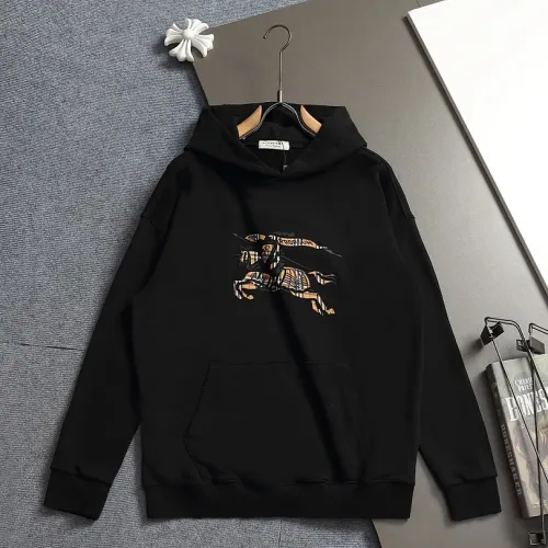 Burberry Equestrian Knight Print Cotton Hoodie White,Gray,Black #A68216
