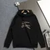 Burberry Equestrian Knight Print Cotton Hoodie White,Gray,Black #A68216
