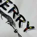 Burberry Graffiti Knight Logo Crewneck Sweatshirt, Black & White #A69397