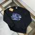 Burberry Knight Equestrian Graphic Crewneck Sweatshirt, Black & White #A69390