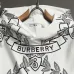 Burberry Oak Leaf Crest Full Print Hoodie, Classic Logo Pullover Sweatshirt #A69182
