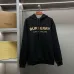 Burberry Pullover Hoodie With Front London Logo Print, White, Black, Beige #A69408