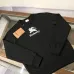 Burberry Small Equestrian Knight Logo Crewneck Sweatshirt, Black & White #A69391