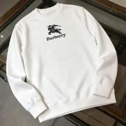 Burberry Small Equestrian Knight Logo Crewneck Sweatshirt, Black & White #A69391