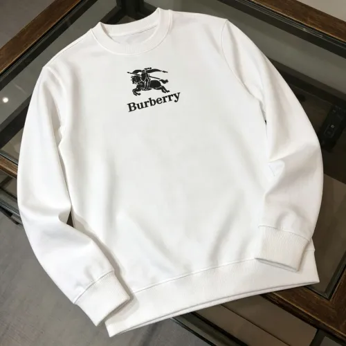 Burberry Small Equestrian Knight Logo Crewneck Sweatshirt, Black & White #A69391
