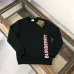 Burberry Vertical Red Logo Crewneck Sweatshirt, Black & White #A69395