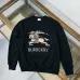 Burberry Vintage Check Knight Logo Crewneck Sweatshirt, Black & White #A69398
