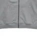 Gray Burberry Hoodie With Checkered Pattern Sleeves And Hood Iconic Fashion Design #B54324
