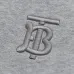 Gray Burberry Hoodie With Checkered Pattern Sleeves And Hood Iconic Fashion Design #B54324