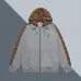 Gray Burberry Hoodie With Checkered Pattern Sleeves And Hood Iconic Fashion Design #B54324