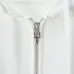 Chrome Hearts Full Zip Hoodie Blue Gothic Letter Print, White, Black #A68769