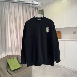 Chrome Hearts Hoodies Black/White #B54496