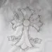 Chrome Hearts Hoodies Black/White #B54568