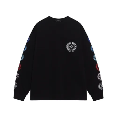 Chrome Hearts Hoodies  Black/White #B54687