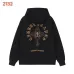 Chrome Hearts Zip Hoodie Embossed Cross Embroidery Front & Back, Multi Colors #A68777