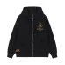 Chrome Hearts Zip Hoodie Embossed Cross Embroidery Front & Back, Multi Colors #A68777