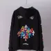 Chrome Hearts Zip Up Hoodie Multicolor Cross Print Black #A68795