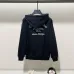 Chic Christian Dior Inspired White Hoodie with Elegant Embroidery #B54393
