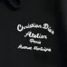 Dior Christian Dior Atelier Logo Embroidered Hoodie, White Khaki Dark Brown Black #A69020