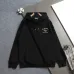 Dior Christian Dior Atelier Logo Embroidered Hoodie, White Khaki Dark Brown Black #A69020