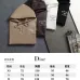 Dior Christian Dior Atelier Logo Embroidered Hoodie, White Khaki Dark Brown Black #A69020