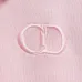 Dior Classic CD Logo Embroidered 420g Heavyweight Hoodie, White Brown Grey Pink Black #A69019