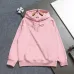 Dior Classic CD Logo Embroidered 420g Heavyweight Hoodie, White Brown Grey Pink Black #A69019