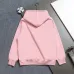 Dior Classic CD Logo Embroidered 420g Heavyweight Hoodie, White Brown Grey Pink Black #A69019
