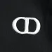 Dior Classic CD Logo Embroidered 420g Heavyweight Hoodie, White Brown Grey Pink Black #A69019