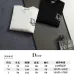 Dior Classic Dior Logo Embroidered Crew Neck Sweatshirt, White and Black #A69021