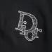 Dior Classic Dior Logo Embroidered Crew Neck Sweatshirt, White and Black #A69021
