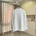 Dior Crew Neck Sweatshirt With Orange Logo Print On Chest, White, Black #A69410