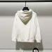 Stylish Dior - Inspired Cream Hoodie with Unique Slogan Print #B54394