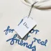 Stylish Dior - Inspired Cream Hoodie with Unique Slogan Print #B54394