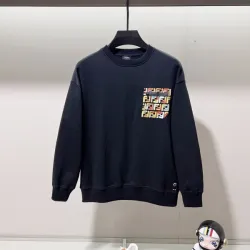 Fendi Hoodies for MEN Black/White #B54685