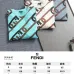 Fenid Classic Crew-Neck Sweatshirt with Brand Label Detail #B54307