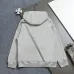 Gucci Classic Color Block GG Logo Hoodie, White, Grey, Black #A69007