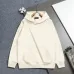 Gucci Classic Embroidered Solid Logo Hoodie, White, Grey, Black #A69008