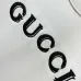 Gucci Crew Neck Sweatshirt With Front Logo Print, White, Navy, Green #A69407