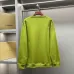 Gucci Crew Neck Sweatshirt With Front Logo Print, White, Navy, Green #A69407