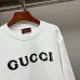 Gucci Crew Neck Sweatshirt With Front Logo Print, White, Navy, Green #A69407