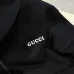 Gucci Zip Up Hooded Jacket, 460gsm Heavyweight Fabric, Black #A69010