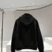 Gucci Zip Up Hooded Jacket, 460gsm Heavyweight Fabric, Black #A69010