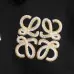 Loewe Anagram Embroidered Hoodie Pullover Sweatshirt Black White #A67864