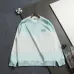 Loewe Classic Anagram Embroidered Washed Tie-Dye Crew Sweatshirt, Gradient Colors #A69017