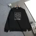 Loewe Classic Anagram Logo Embroidered Crew Neck Sweatshirt, Cream and Black #A69016