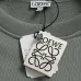 Loewe Classic Anagram Logo Embroidered Crew Neck Sweatshirt, Sage Green Cream Black #A69018