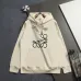Loewe Classic Anagram Logo Embroidered Hoodie, Orange Sage Cream Black #A69015