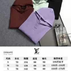 Louis Vuitton 3D Debossed Logo Pullover Hoodie Casual Sweatshirt #A67635